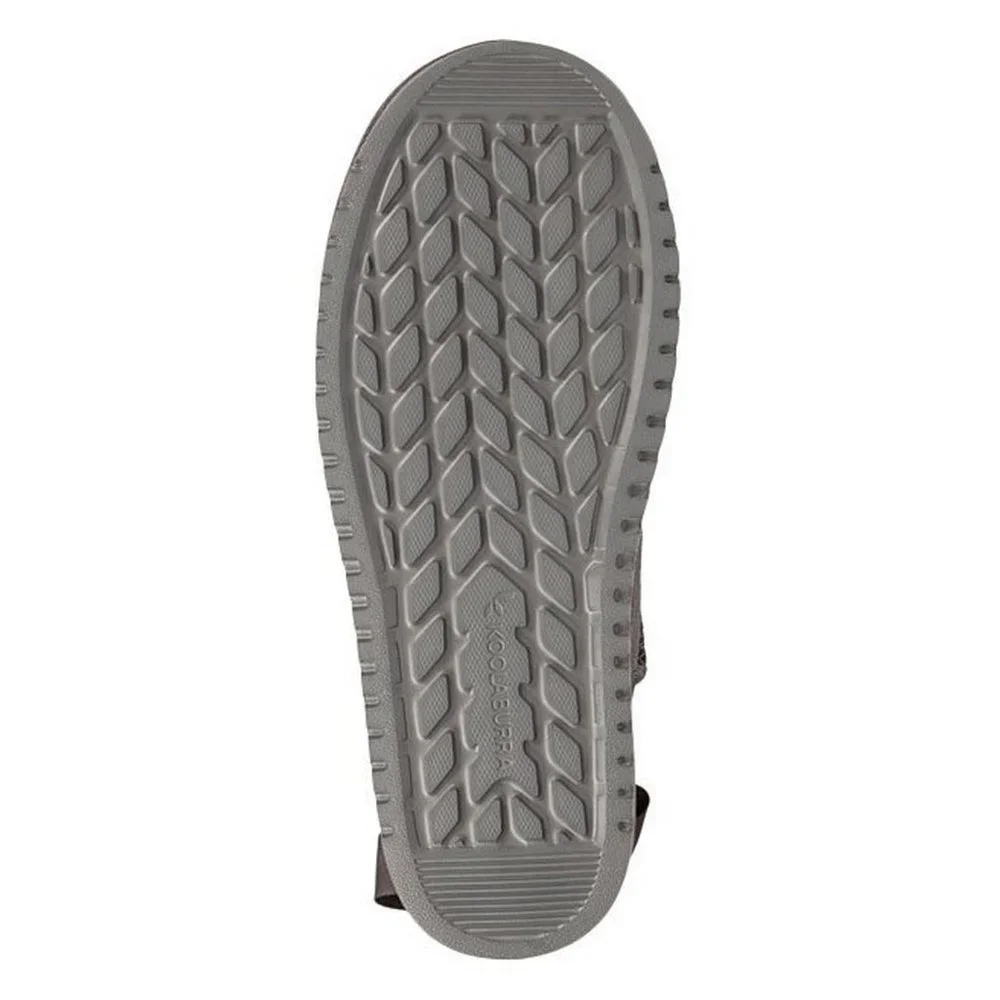 Koolaburra by UGG Gray Short Suede Winter Boots Women 8 - Picture 5 of 8